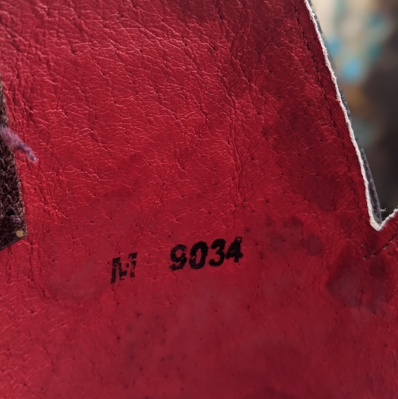 MACIE BEAN M9034 Glitterific brown leather floral embroidery cowgirl boots sz 6 - Picture 16 of 16